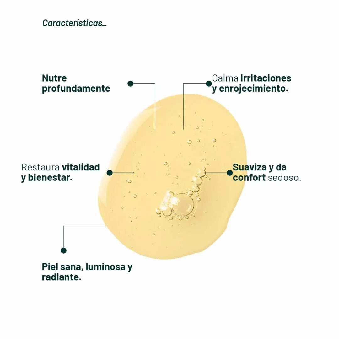 Activos botánicos del sérum Honey Douce de Aetheria: miel de Manuka, jalea real, agave y aloe para nutrición profunda